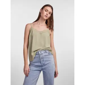 Camiseta de tirantes mujer Pieces Tiffany image-2