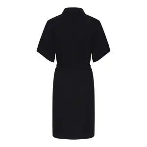Vestido camisero de lino Pieces Vinsty Noos BC image-4