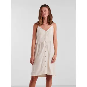 Vestido de lino Pieces Vinsty Noos image-1