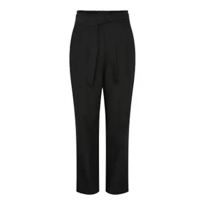 Pantalon droit femme Pieces Boss Paperbag image-0