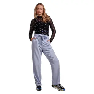 Pantalon droit femme Pieces Boss Paperbag image-3