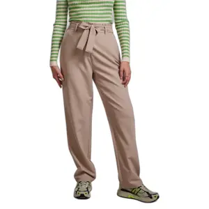 Pantalon droit femme Pieces Boss Paperbag image-1