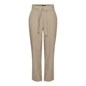 Pantalon droit femme Pieces Boss Paperbag image-0