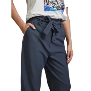 Pantalon droit femme Pieces Boss Paperbag image-4