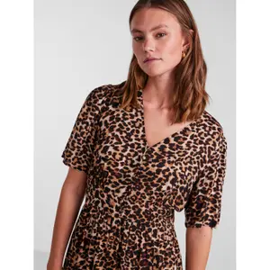 Vestido midi Pieces Tala Noos BC image-3