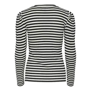 Camiseta de manga larga mujer Pieces Ruka Puff image-3