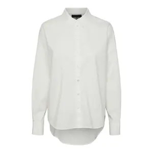 Chemise légère manches longues femme Pieces Tanne Noos image-0