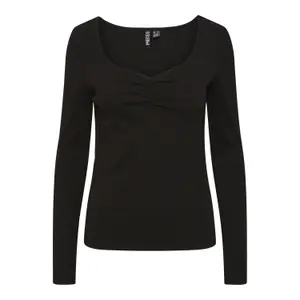 Camiseta de manga larga mujer Pieces Tania Noos image-0