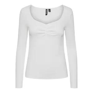 Camiseta de manga larga mujer Pieces Tania Noos image-0