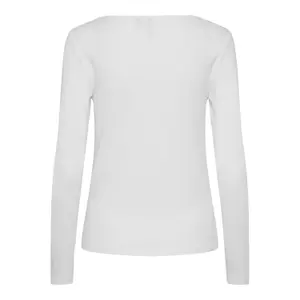 Camiseta de manga larga mujer Pieces Tania Noos image-3
