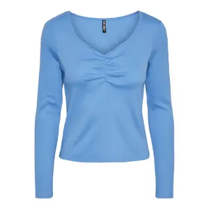 Camiseta de manga larga mujer Pieces Tania Noos image-0