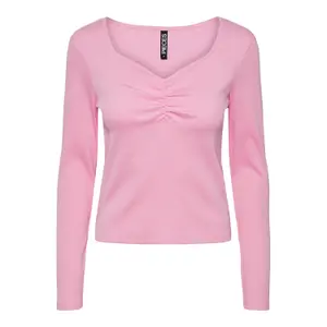 Camiseta de manga larga mujer Pieces Tania Noos image-0