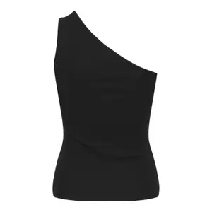 Camiseta de tirantes asimétrica para mujer Pieces Ruka image-1