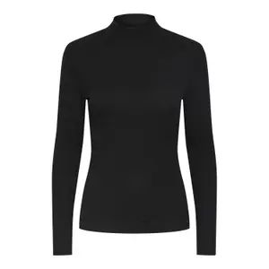 Camiseta de manga larga mujer Pieces Ruka T-neck image-0