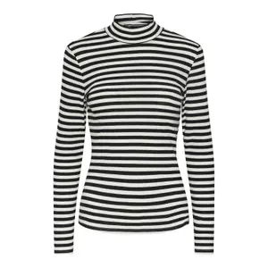 Camiseta de manga larga mujer Pieces Ruka T-neck image-0