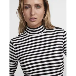 Camiseta de manga larga mujer Pieces Ruka T-neck image-4