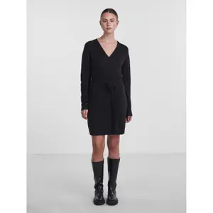 Vestido envolvente de punto Pieces Ellen image-2