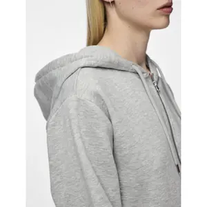 Damen Kapuzen-Zipfelpullover Pieces Chilli image-5