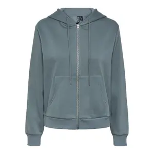 Sudadera con capucha y cremallera Pieces Chilli image-0