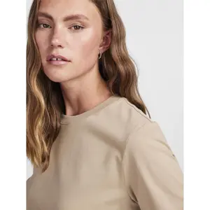 T-shirt de mulher Pieces Ria Solid image-5