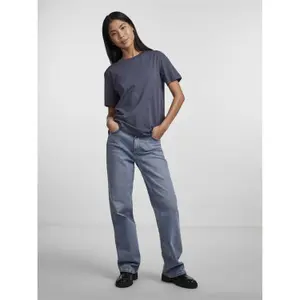 T-shirt de mulher Pieces Ria Solid image-2