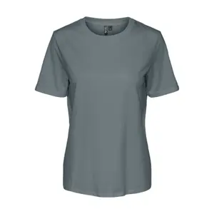 Camiseta mujer Pieces Ria Solid image-0
