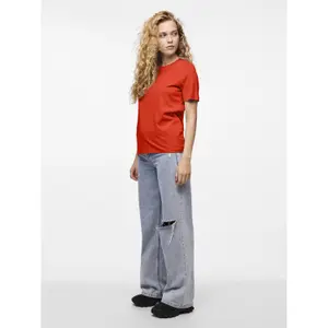 Camiseta mujer Pieces Ria Solid image-4