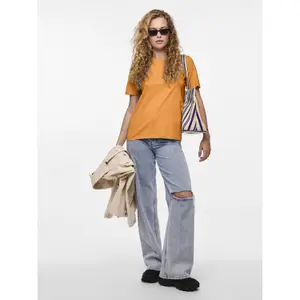 Camiseta mujer Pieces Ria Solid image-2