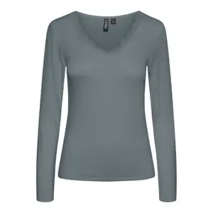 Camiseta de manga larga para mujer Pieces Barbera image-0