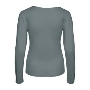 Camiseta de manga larga para mujer Pieces Barbera image-1