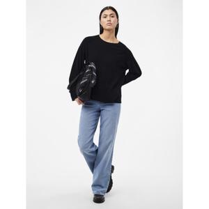 Långärmad tröja dam Pieces Sia Noos BC image-2