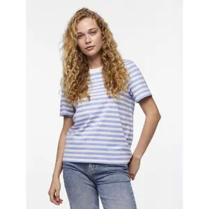Camiseta mujer Pieces Ria Stripes image-1