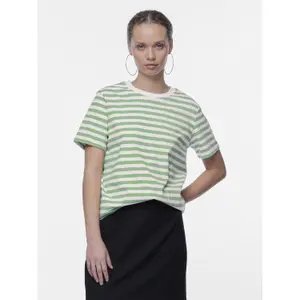 Camiseta mujer Pieces Ria Stripes image-1