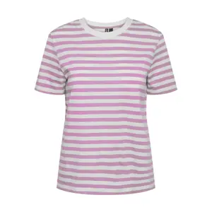 Camiseta mujer Pieces Ria Stripes image-0