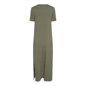 Vestido camisero largo Pieces Sofia Noos BC image-3