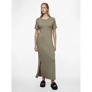 Vestido camisero largo Pieces Sofia Noos BC image-1