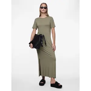 Vestido camisero largo Pieces Sofia Noos BC image-2