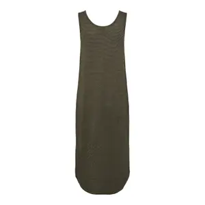 Vestido midi Pieces Billo Lurex image-4