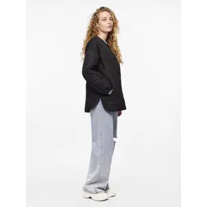 Giacca metallizzata da donna Pieces Stella Noos BC image-3