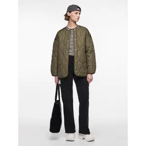 Fém fényes bomber dzseki Pieces Stella Noos BC image-2