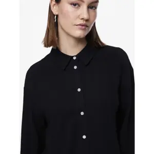 Camisa de manga larga mujer Pieces Vinsty Noos BC image-5