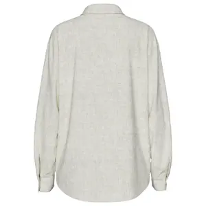 Camisa de manga larga mujer Pieces Vinsty Noos BC image-1