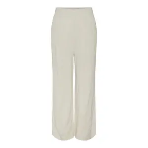 Pantalón de lino Pieces Vinsty HW Noos BC image-0