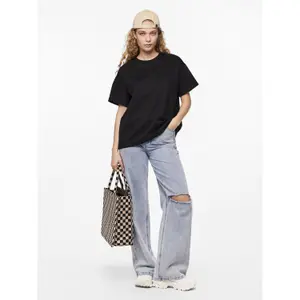 Camiseta oversize mujer Pieces Skylar Noos image-2