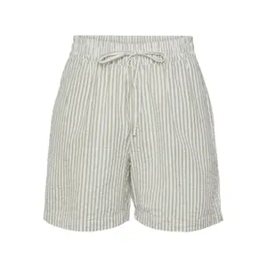 Pantalones cortos de tirantes sueltos para mujer Pieces Sally HW image-0