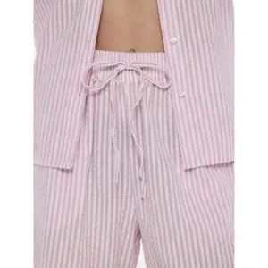 Pantalones cortos de tirantes sueltos para mujer Pieces Sally HW image-5