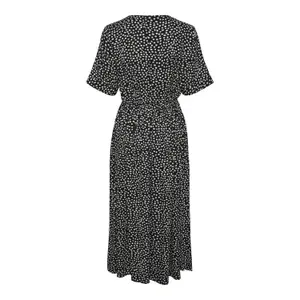 Robe midi à cordon femme Pieces Tala Noos BC image-4