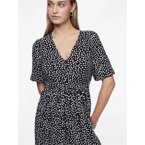 Robe midi à cordon femme Pieces Tala Noos BC image-5