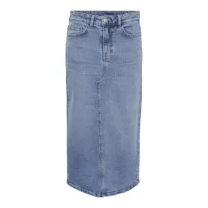 Jupe en jean femme Pieces Bella image-0