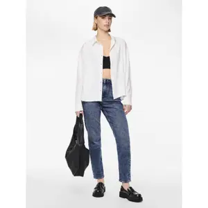 Vaqueros de mujer Pieces Bella HW Tap Ank image-3